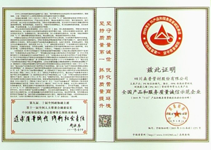 National Model Enterprise of Product and Service Q
